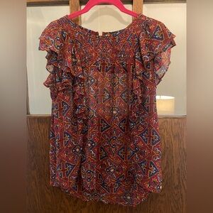 Anthropologie Multicolor Blouse